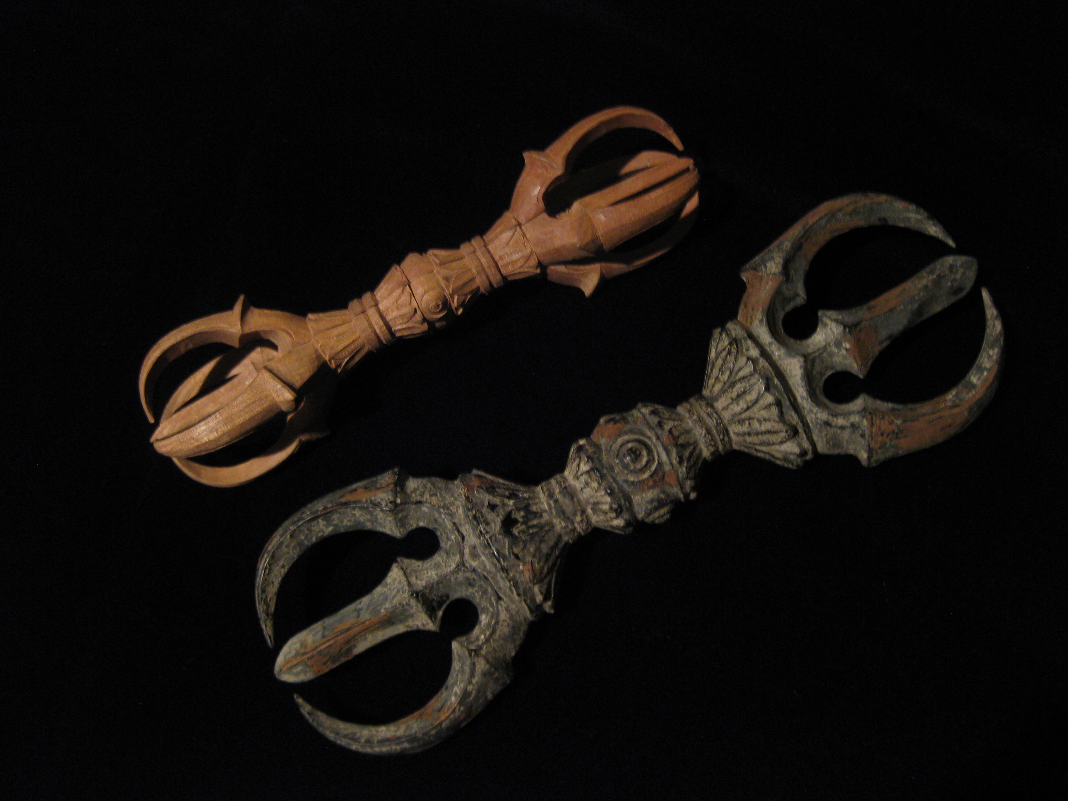 和田玉金剛杵 仏像彫刻紐ネックレス！ 邪気を祓い　慈悲と光明　悪縁を断ち切り 和田玉金剛杵 仏像彫刻紐ネックレス！ 邪気を祓い 慈悲と光明 悪縁を